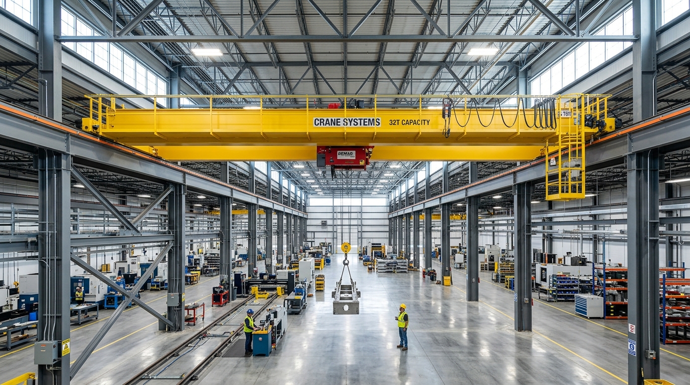 Overhead Crane System PT. SM Teknologi